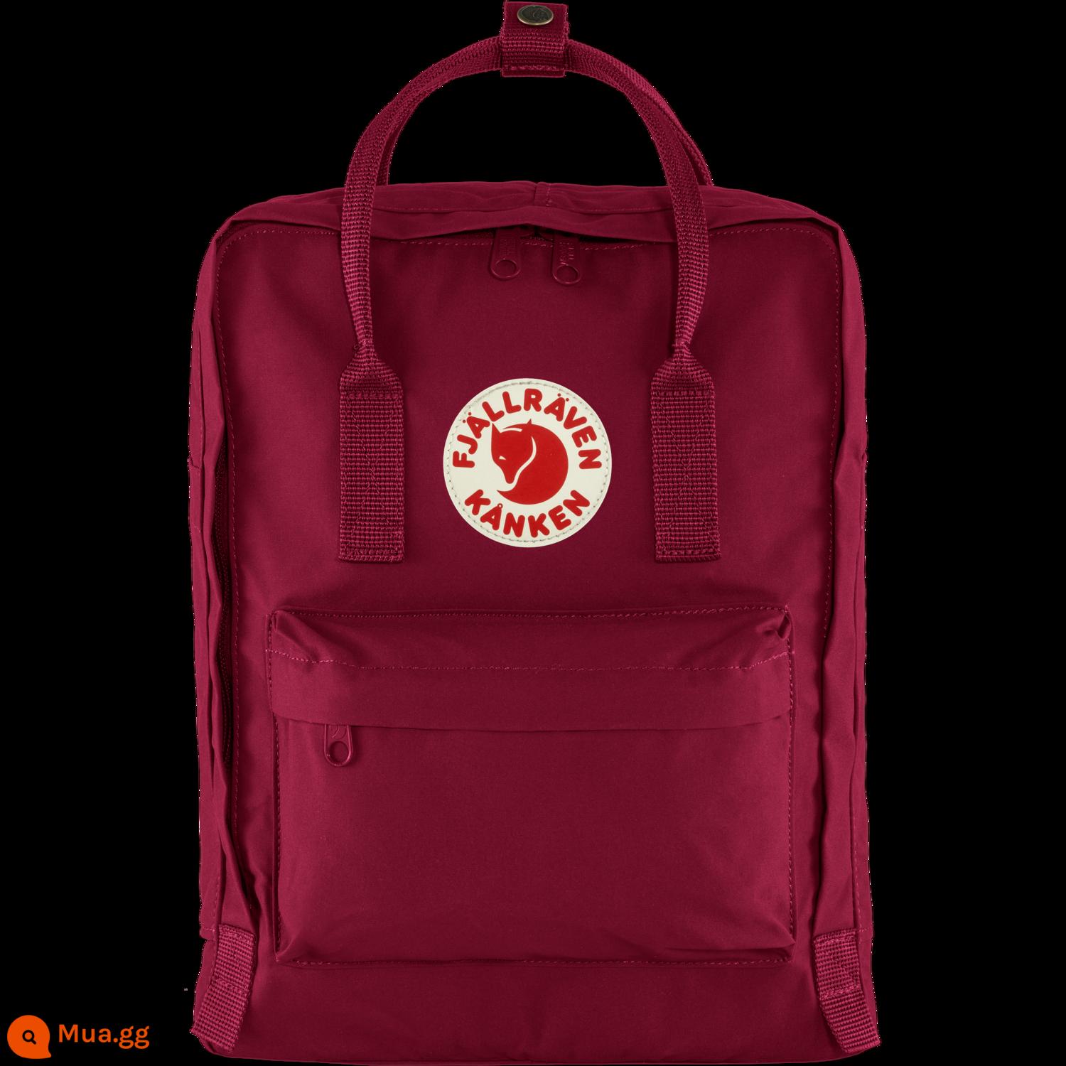 Thụy Điển đích thực Fjallraven cáo bắc cực ba lô Kanken nam nữ nhẹ ba lô du lịch túi thể thao - Màu tím 420