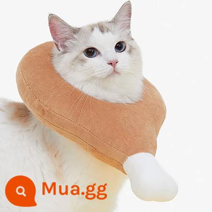 Pet Elizabeth nhẫn mèo mũ chống liếm chống cắn chó cổ áo cổ áo cổ áo cổ áo khử trùng vòng tròn xấu hổ - Chân gà ngon