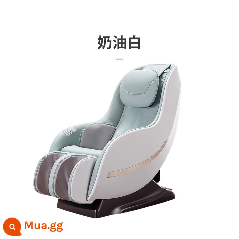 Chivas Hạng Nhất Bằng Điện Hoàn Toàn Tự Động Không Gian Thông Minh Viên Ghế Massage Tại Nhà Toàn Thân Ghế Sofa Nhỏ M2050 - Kem trắng-24 giờ, không hỗ trợ gia hạn