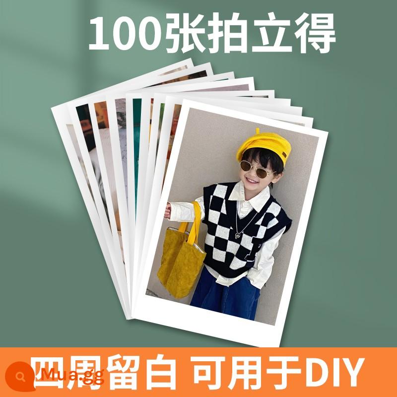 Rửa ảnh, bao bì nhựa, in, rửa, sấy, ảnh điện thoại, làm photobook, rửa Polaroid, con sò chăm sóc em bé cao cấp - [Khuyến nghị về Tường Ảnh] 100 Polaroid