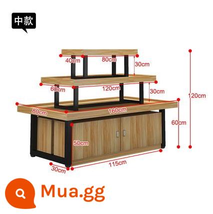 Siêu Thị Đảo Tủ Kệ Kệ Trang Điểm Mẹ Và Bé Tủ Trưng Bày Trang Sức Bàn Bảo Quản Sách Giá Trưng Bày Đồ Chơi Lưu Lượng Bàn - Tủ cỡ vừa