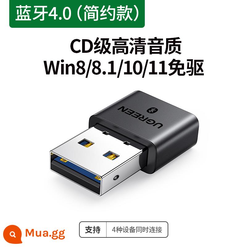 Bộ điều hợp Bluetooth Green Union nhận khởi chạy mô-đun usb máy tính để bàn 5.3 bàn phím tai nghe không dây không có trình điều khiển - [Bluetooth 4.0-Mẫu đơn giản] Chất lượng âm thanh độ phân giải cao cấp CD Win8.1/10/11 không có trình điều khiển