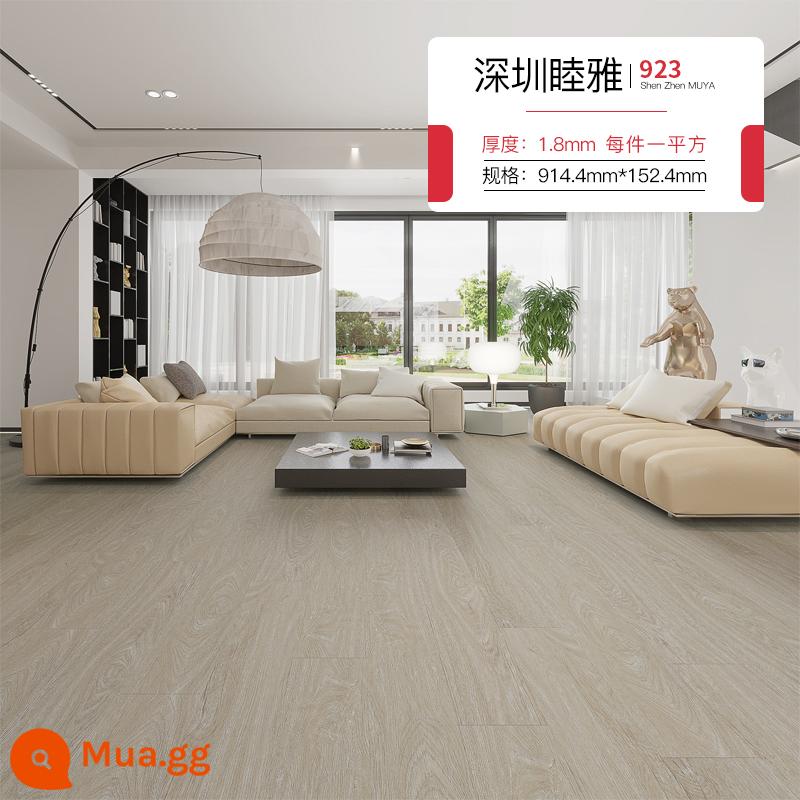 Miếng dán sàn nhựa PVC vân gỗ lưới tự dính màu đỏ nhà phòng ngủ sàn phòng khách cải tạo sàn nhựa da chống thấm nước và chống mài mòn - Nhà máy Thâm Quyến 923 Một mảnh = 1 mét vuông