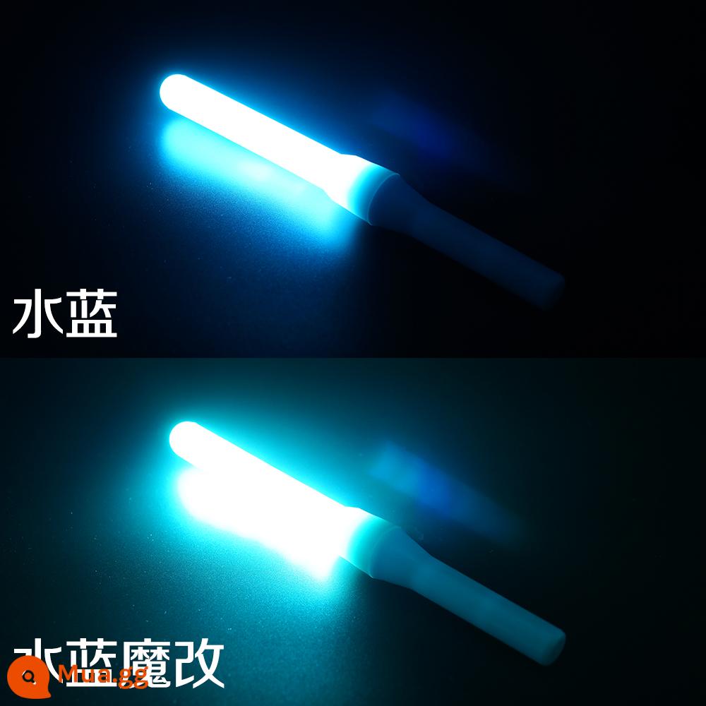 Renguang Society Light Feather Star PL bùng nổ thanh huỳnh quang điện tử PolarLight thanh thay đổi ma thuật nên hỗ trợ cuộc gọi nghệ thuật WOTA - Màu xanh nước biển (chuyển sang màu trắng một cách kỳ diệu), tích hợp 3 pin thử nghiệm