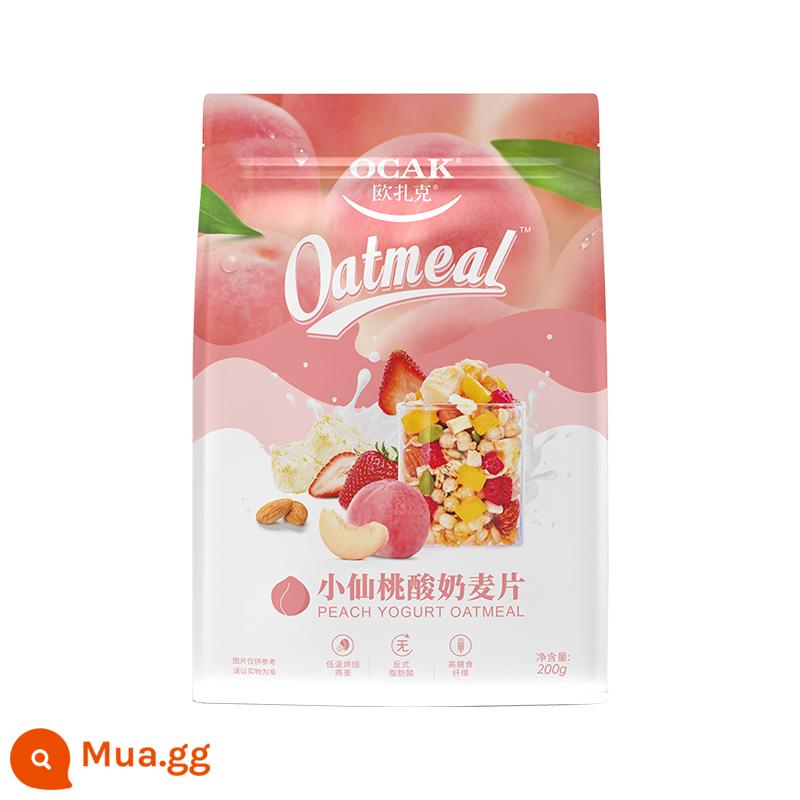 Ozark Fruit Yến mạch Bữa sáng Sữa chua ăn liền Hạt trái cây 200g Thay thế bữa ăn nhẹ nhiều hương vị - Ngũ cốc sữa chua Xiaoxiao 200g