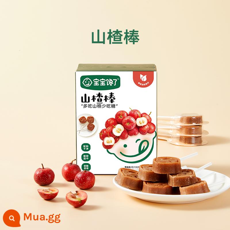 Miễn phí vận chuyển cho bé thèm kẹo mút táo gai, snack trẻ em không chất phụ gia, que táo gai, thực phẩm ăn dặm bổ sung cho trẻ sơ sinh và trẻ nhỏ - Thanh táo gai nguyên chất 72g