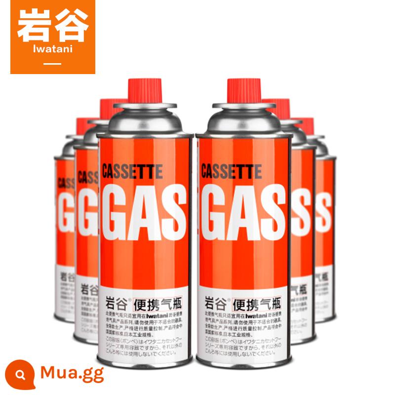 Iwatani Cassette Bếp Bình Gas Ngoài Trời Di Động Butan Cassette Khí Hóa Lỏng Bếp Gas Bình Gas - 250*6