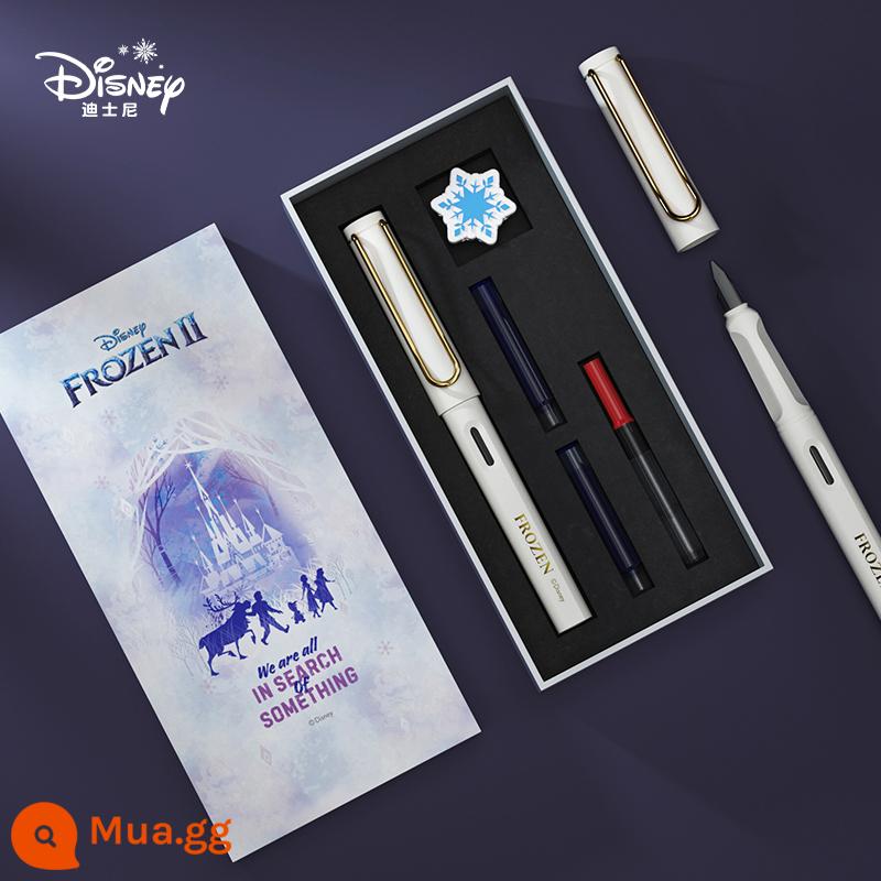 Miễn phí vận chuyển Disney bút hộp quà tặng hộp mực có thể được thay thế cho học sinh món quà đặc biệt tinh tế lưu niệm chữ ký bút - Đông cứng