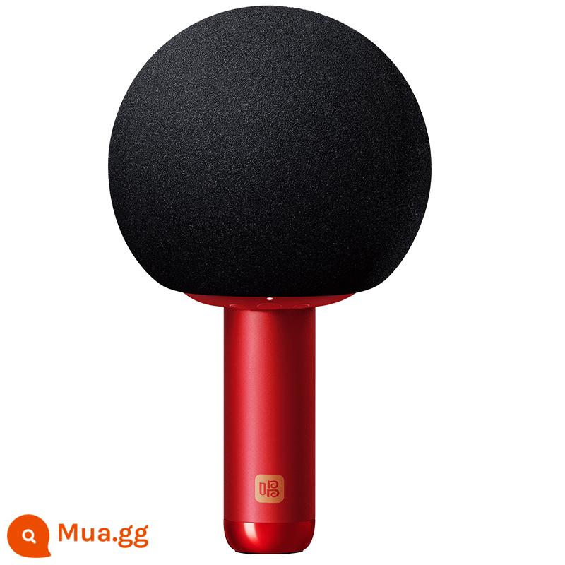 Singba Đấu Trường Micro Q5 Micro Âm Thanh Tất Cả Trong Một Micro Không Dây Tại Nhà Hát Karaoke Micro - Trứng yêu tinh Q5-Crimson