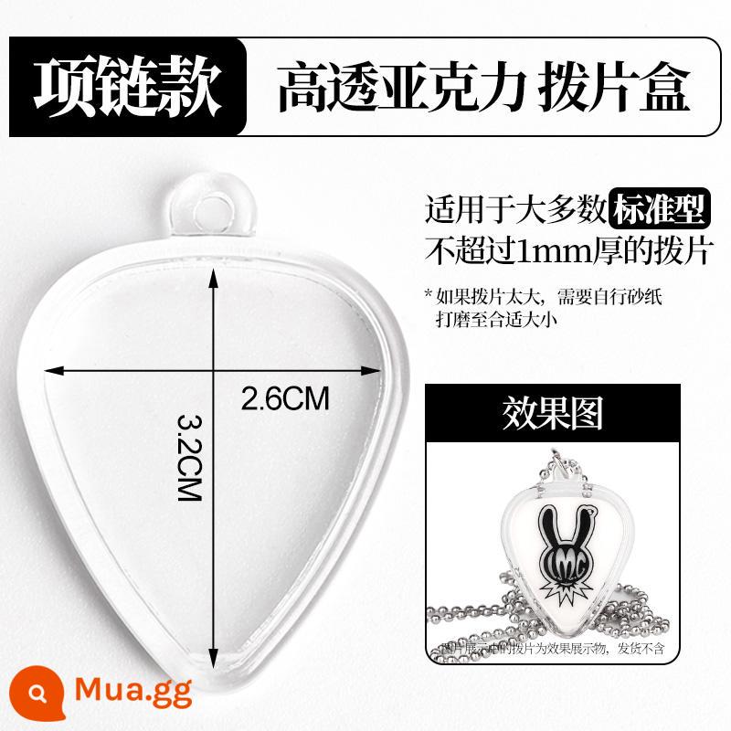 Nhật Bản Sản Xuất IBANEZ Kính Vạn Hoa Đàn Guitar Pick Điện Gỗ Dân Gian Đàn Guitar Bass Tốc Độ Gảy Lò Xo Mảnh - Hộp chọn vòng cổ loại tiêu chuẩn