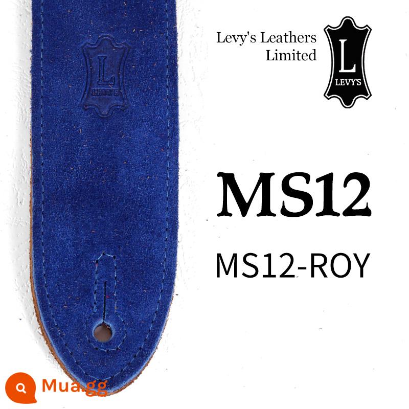 Canada Levy's Levi'sM12 MS26 Da Bass Đàn Guitar Điện Dân Gian Acoustic Guitar Túi Cho Bé Levys - MS12-ROY màu xanh