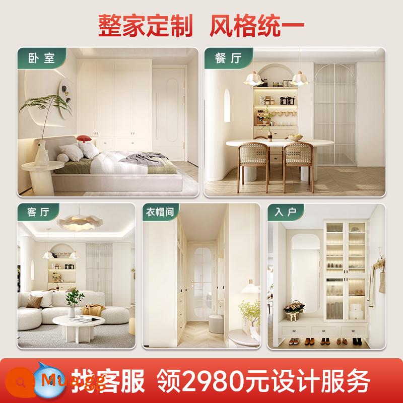 Sophia phong cách Trung Quốc mới toàn bộ ngôi nhà tùy chỉnh tủ quần áo cloakroom tủ kết hợp nội thất tùy chỉnh Năm Thánh mới 2023 mẫu hot - Đặt cọc trọn gói Cana 14990/10㎡ (ảnh chụp tại cửa hàng để trừ phí hợp đồng)