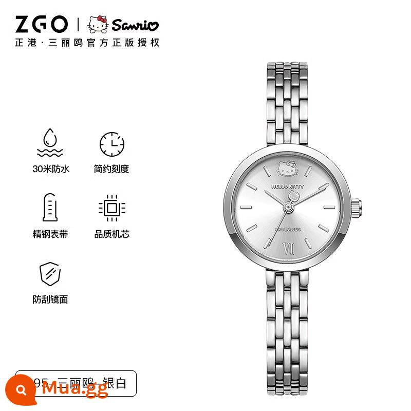 Sanrio Watch Xiaoxiang Watch Watch New Niche Light Tính khí sang trọng Nhiệt độ nhỏ Dial Birthday Birthday - [Khuyến nghị bán chạy] Bạc ánh trăng 295