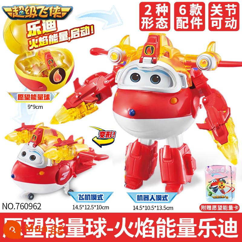 Mới Audi Đôi Kim Cương Siêu Cánh Daledi Siêu Thiết Bị Chuyển Đổi Âm Thanh Và Ánh Sáng Robot Trẻ Em King Kong Đồ Chơi - [Quả cầu năng lượng mong muốn] Ledi