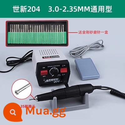 Shixin 204 nha khoa máy khắc máy xay nhỏ ngọc bích ngọc răng khắc lõi khắc điện treo nha khoa bút khắc - Shih Hsin 204 2.35/3.0 tiền chung