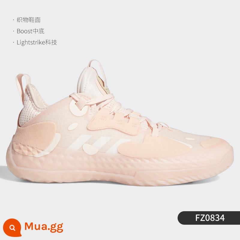 Adidas/Adidas chính hãng giày thể thao chiến đấu huấn luyện thực tế cổ thấp giày bóng rổ hấp thụ sốc GW2955 - FZ0834