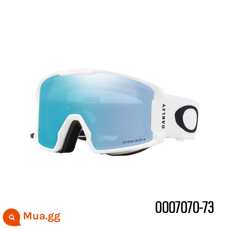 Kính trượt tuyết mỏ đá Oakley Oakley Su Yiming cùng đoạn Ruizhi 22 năm sản phẩm mới LINE MINER L - Tròng kính sapphire màu trắng mờ/quang phổ 0OO7070-73