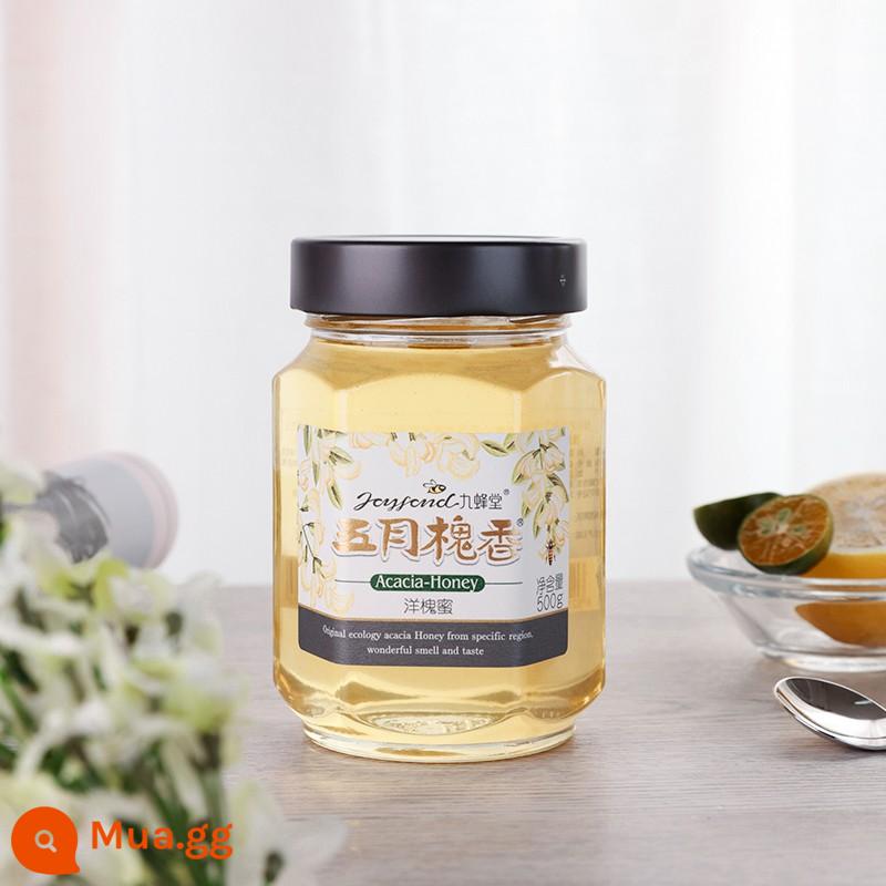 Jiufengtang Tháng 5 Sophora japonica Keo Hoa Đất Mật Ong Nguyên Chất Tự Nhiên Hoang Dã Gói Nhỏ Chính Thức Flagship Store Xác Thực - [Mật ong keo tháng năm 500g] 1 chai