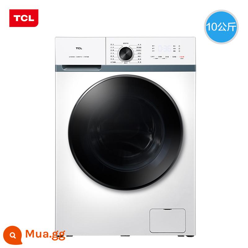 TCL 10 kg máy giặt lồng giặt hoàn toàn tự động gia đình siêu mỏng công suất lớn tích hợp giặt sấy L880-HB - ba lê trắng