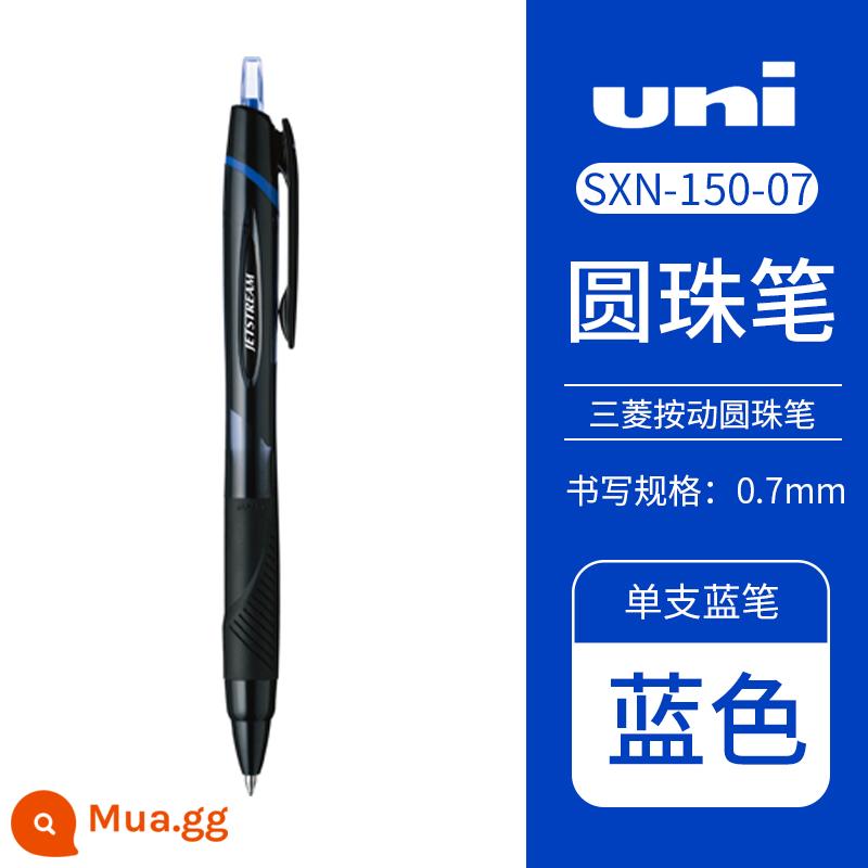 Nhật Bản UNI Mitsubishi báo chí vừa bút dầu SXN-150 học sinh xanh đen công sở bút bi trơn 0.5mm/0.7mm - 0,7 màu xanh 1 cái