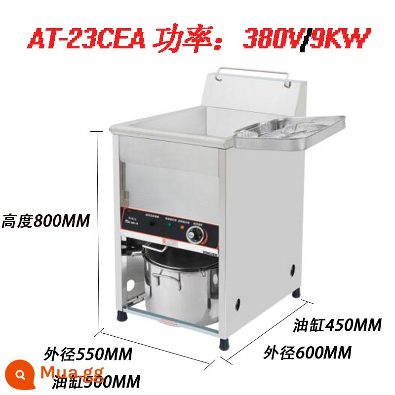 Marupin/Nồi chiên Marupin/Yanghan/Lò chiên gà thương mại Chảo dầu Gas Zhengxin Chicken Chop Fryer - 380V/9KW AT-23CEA