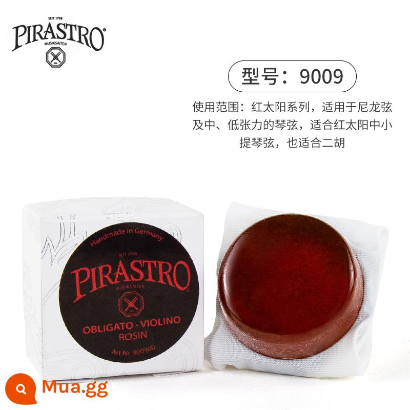 PIRASTRO Đức nhập khẩu violon nhựa thông cello đàn nhị trầm Pirasto nhựa thông - 9009 Red Sun Rosin (thích hợp cho viola/violin/đàn nhị)