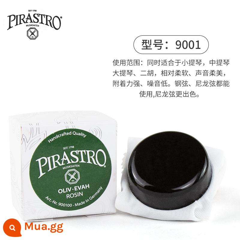 PIRASTRO Đức nhập khẩu violon nhựa thông cello đàn nhị trầm Pirasto nhựa thông - Nhựa thông mềm 9001 Green Beauty (thích hợp cho violin/viola)