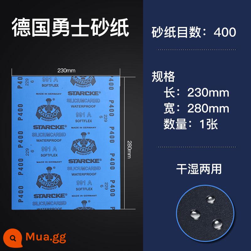 Giấy nhám của Chiến binh Đức 2000 lưới 3000 lưới, 1000 văn bản đánh bóng, giấy nhám nước đánh bóng, siêu mịn 5000 lưới - Yushi Obari thứ 400