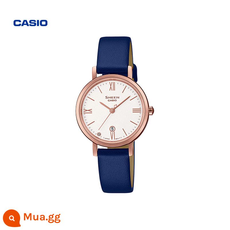 Cửa hàng hàng đầu của Casio SHE-4540 đồng hồ đeo tay nữ doanh nhân mặt số nhỏ chống thấm nước Trang web chính thức của CASIO chính thức của SHEEN - SHE-4540CGL-7AUPR