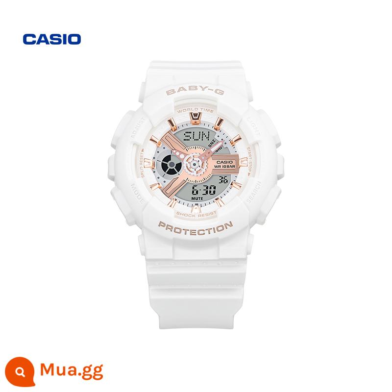 Cửa hàng hàng đầu của Casio BA-110RG đồng hồ nữ thời trang theo xu hướng CASIOBABY-G - BA-110XRG-7APR