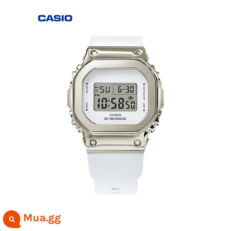 [Star same style] casio flagship store Đồng hồ mặt vuông nhỏ GM-5600 CASIOG-SHOCK - Mặt số nhỏ GM-S5600G-7PR