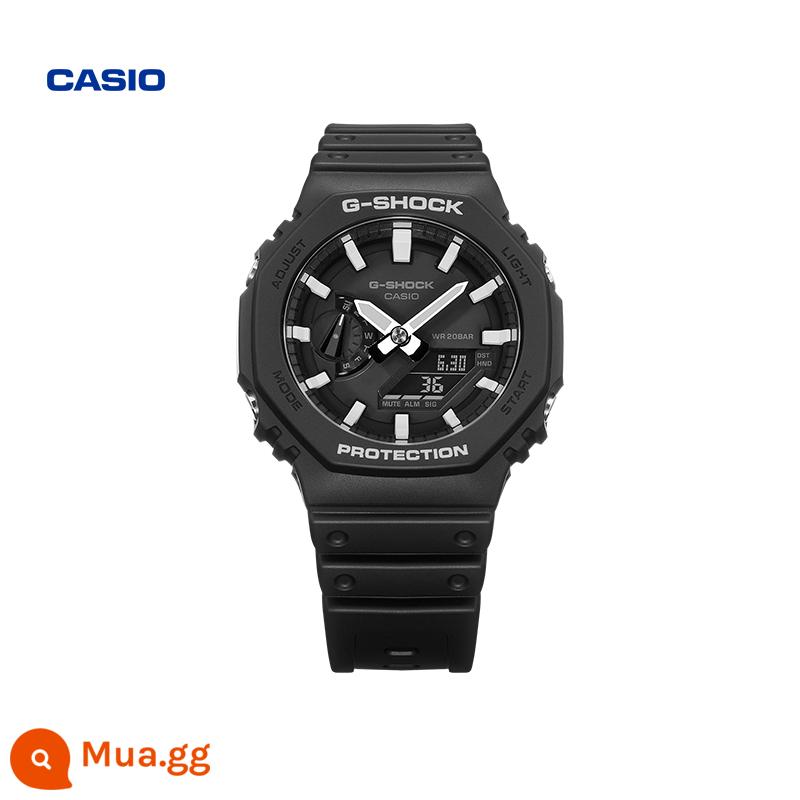 Cửa hàng hàng đầu của Casio GA-2100 Đồng hồ đôi nam hình bát giác hợp thời trang CASIO G-SHOCK - GA-2100-1APR