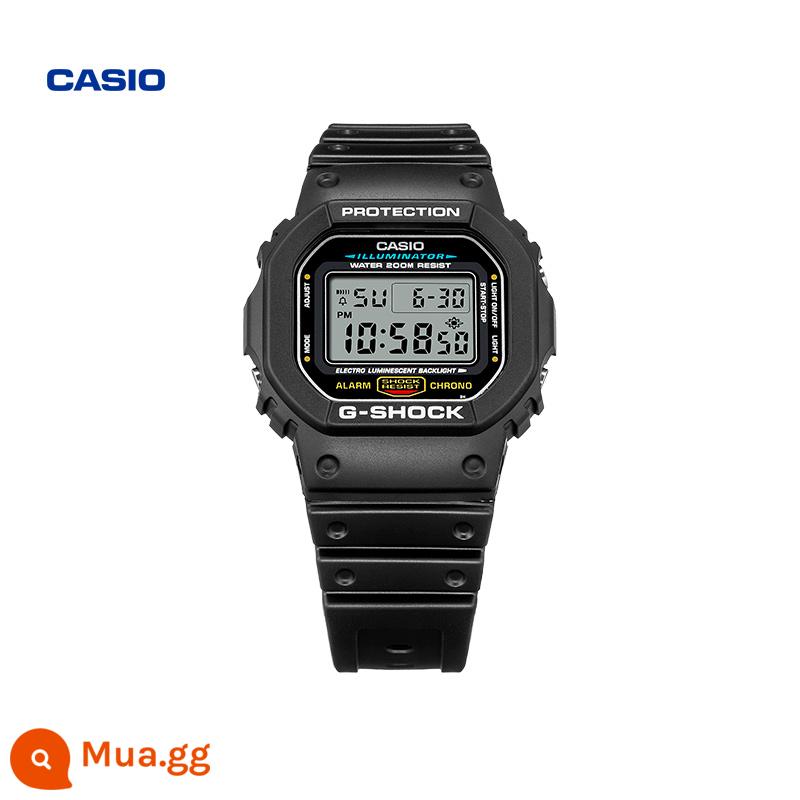 Casio flagship store DW-5600 đồng hồ thể thao nam mặt vuông nhỏ CASIOG-SHOCK - DW-5600E-1VPF