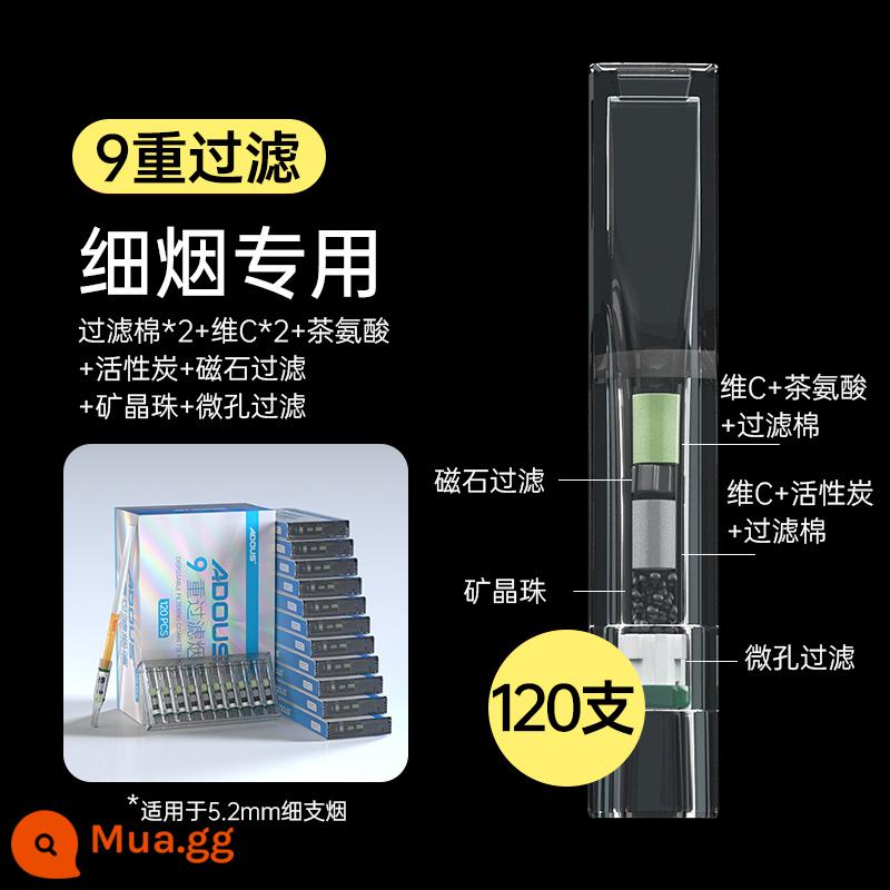 Aidoushi thuốc lá giữ bộ lọc dùng một lần chi nhánh tốt đặc biệt năm nặng tốt khói tar lọc nam và nữ xác thực - màu đỏ