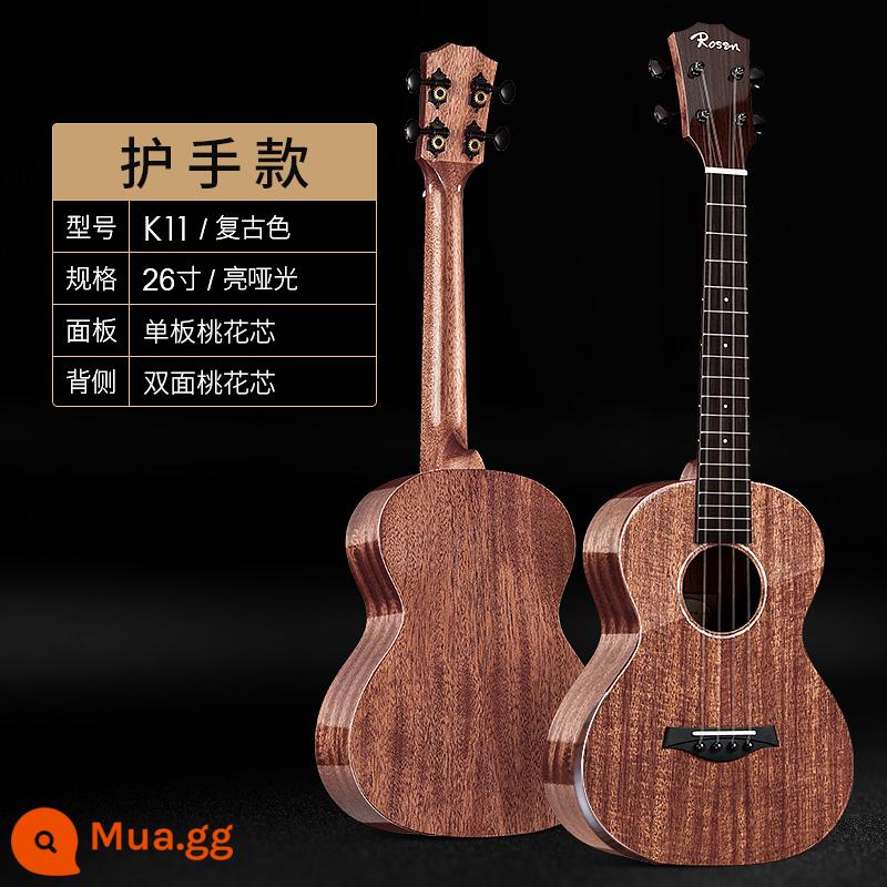 Lucerne veneer ukulele người mới bắt đầu trẻ em gái nam đàn guitar nhỏ nhập cảnh cấp trưởng thành 23 inch đàn ukulele - 26 inch-màu cổ điển [kiểu bảo vệ tay]