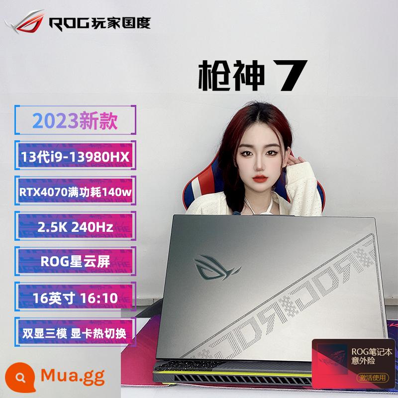 Rog Player Country Gunshen 6plus Super Edition Asus 2022 Notebook Core thế hệ mới 3070TI - Gunslinger 7/i9-13980HX/RTX4070-8G/16 inch [Có sẵn]