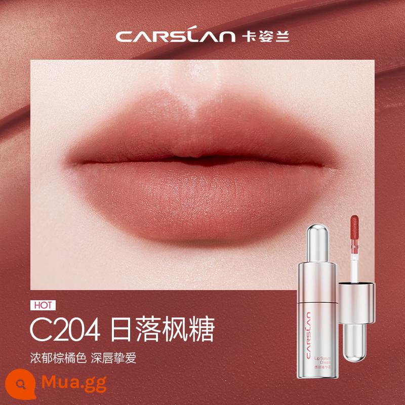 [Siyao Exclusive] Kazilan Coloured Lip Essence Son môi Lip Glaze Lip Care Water Light Nude Female Lip Gloss Son môi Sơn dầu - C204