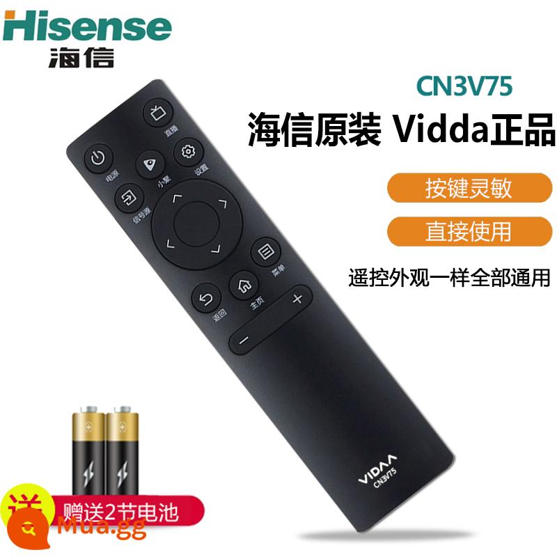 Chính Hãng Hisense VIDAA TV Điều Khiển Từ Xa CN3V75 0100 Đa Năng 65V1F-R 55 65V1F-S - Mẫu mới CN3V75 nguyên bản