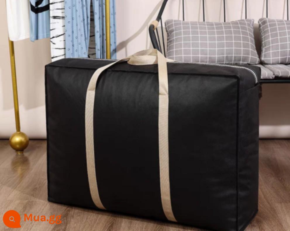 Túi đựng đồ tạo tác di chuyển cực lớn Túi đa năng 78×55×25cm - đen