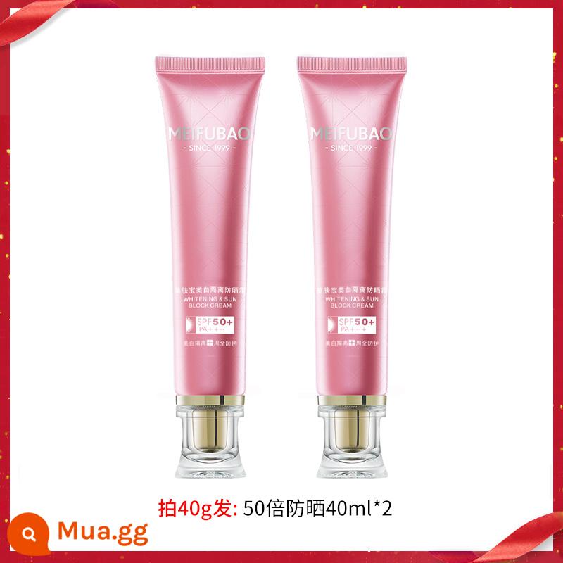 Kem chống nắng cách ly làm trắng Meifubao SPF 50 lần chính thức của cửa hàng hàng đầu chính hãng Kem lót trang điểm mặt đích thực hai ba trong một - 40 nữa