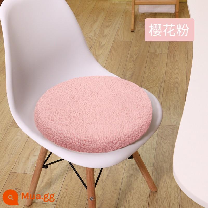 Bông và vải lanh đệm futon dày tròn phong cách Nhật Bản ban công bay cửa sổ sàn lười chiếu tatami đệm phòng ngủ đệm đệm - Màu Sakura (nhung nhung Shu nâng cấp)