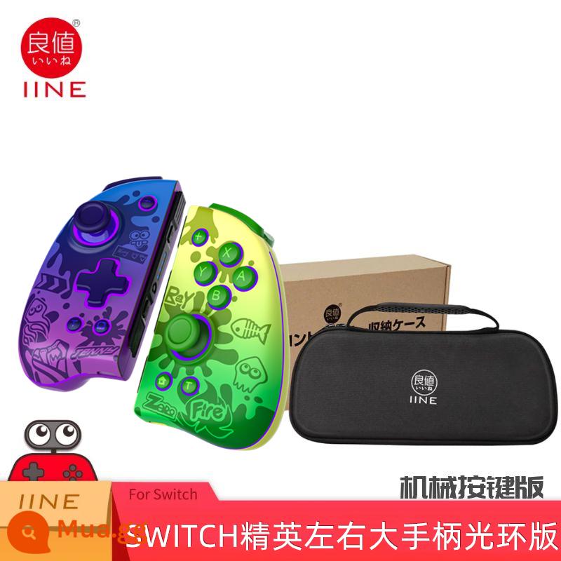 Giá trị tốt Nintendo Switch/OLED Pokémon Zhu Zihong Thiết kế chương trình Bộ điều khiển không dây Bluetooth tự động Burst NS - Jet Mechanic Elite + Túi Đựng