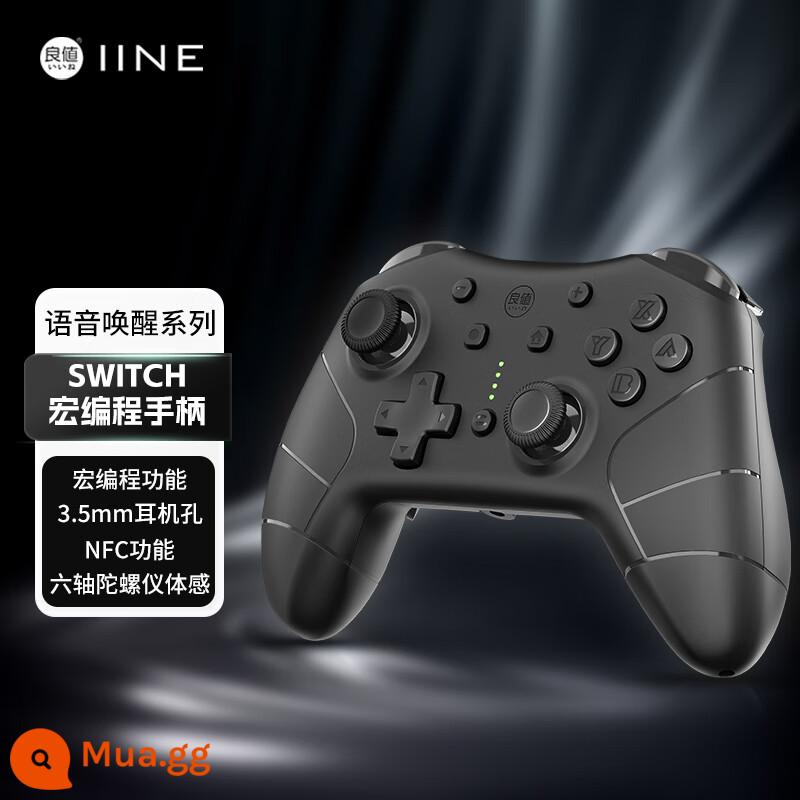 Công tắc chính hãng có giá trị tốt Pokémon Zhuzi Pro Rung Bluetooth somatosensory NFC chuyến đi đôi tay cầm NS - [Macro giá trị tốt thế hệ thứ năm] màu đen