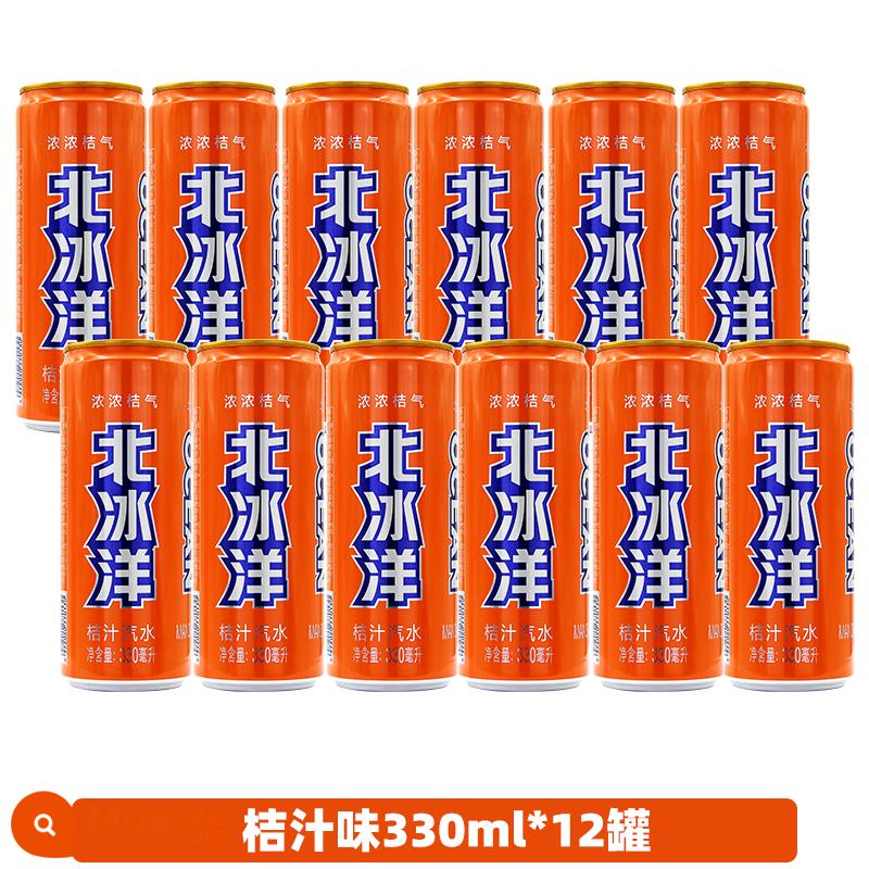 Soda Bắc Băng Dương Nước Cam Nước Cam Nước Giải Khát Bắc Kinh Cũ Đích Thực 330ml * 24 Lon FCL Cửa Hàng Flagship Chính Thức Cùng Phong Cách - Nước cam Bắc Cực hương 330ml*12 lon