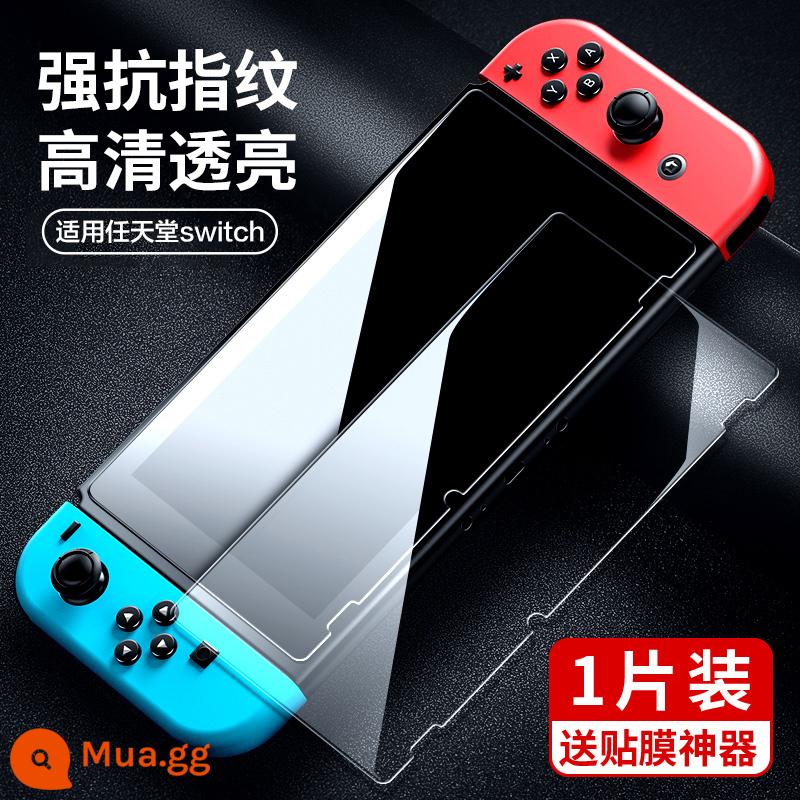 Flash Magic phù hợp cho phim cường lực Nintendo Switch SwitchOLED mờ NS chống ánh sáng xanh Switchlite HD toàn màn hình OLED phiên bản tuổi thọ pin ns dải phim chống va chạm màn hình bảng điều khiển trò chơi - Switch [Chống dấu vân tay mạnh mẽ - Cảm giác mượt mà] Thiết bị ma thuật miễn phí 1 mảnh * 6,2 inch