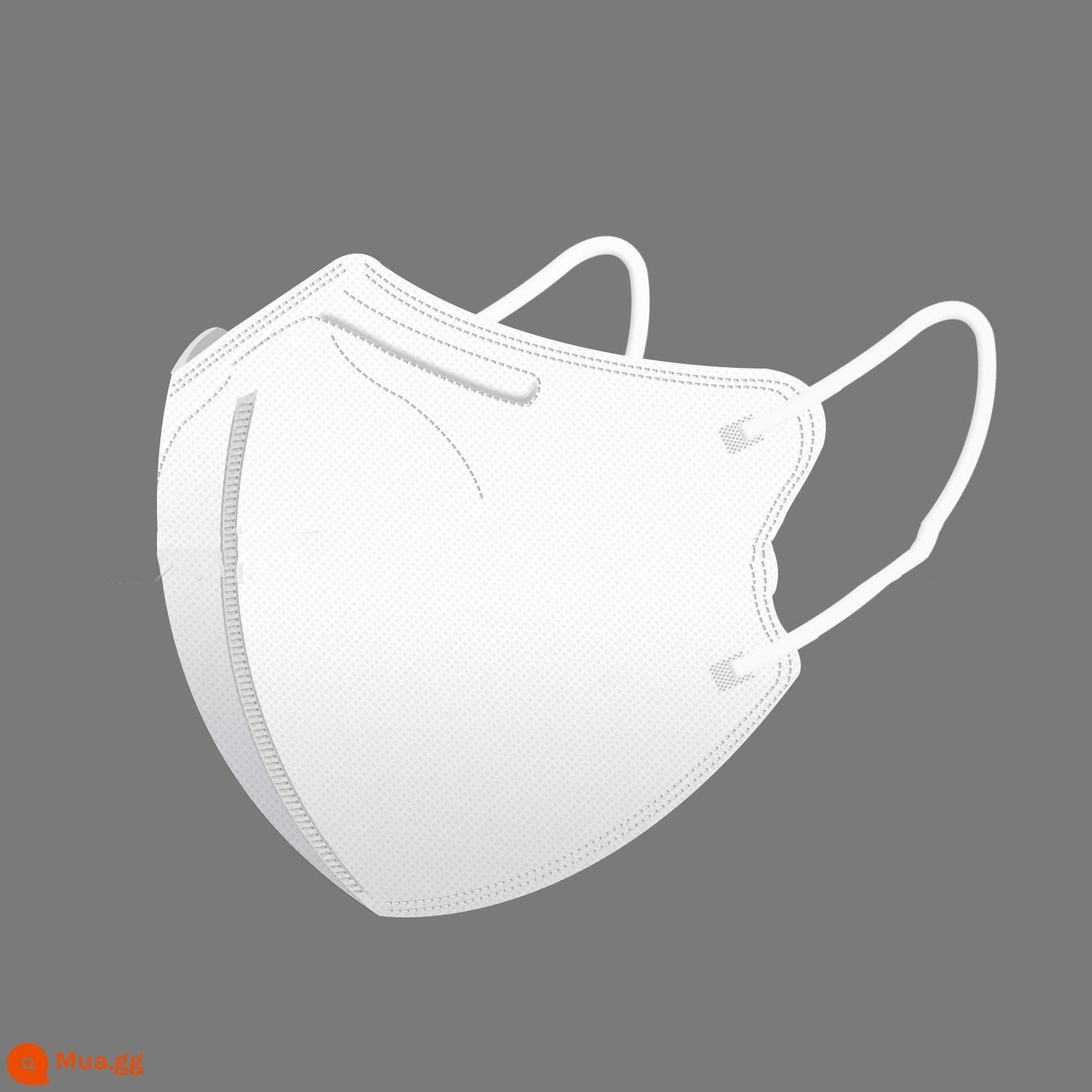 Net màu đỏ tai Morandi -Molored Butterfly 3D ba chiều không phụ thuộc không phụ thuộc như một đứa trẻ thời trang Mask Fashion - Trắng