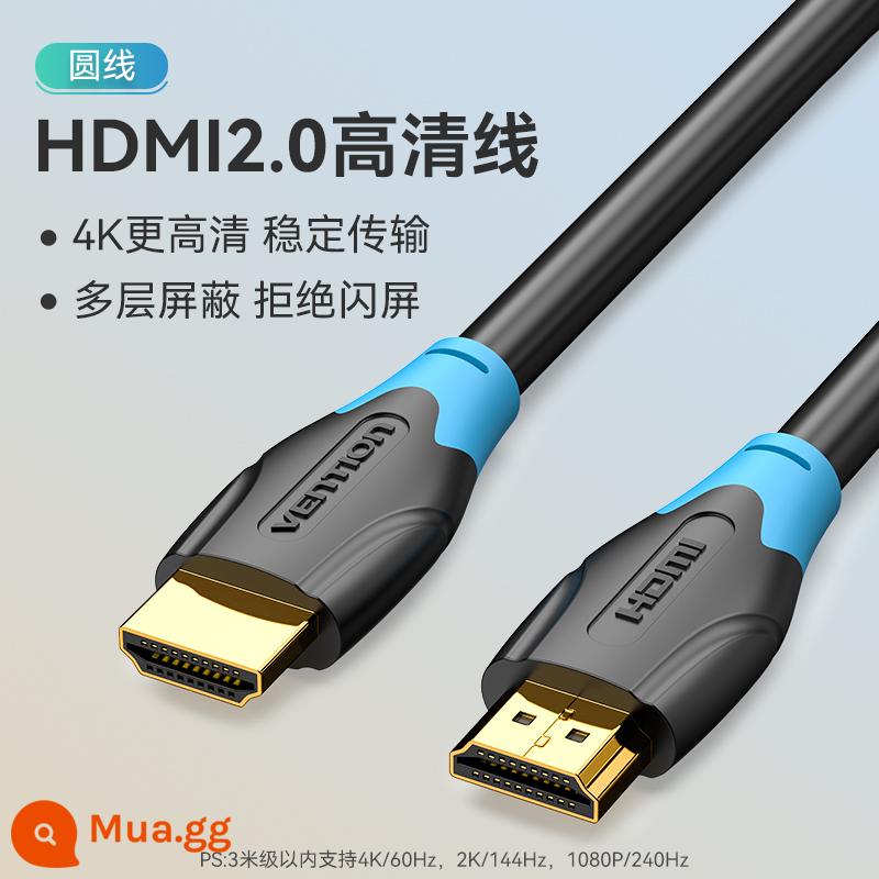 Wei Xun HDMI Cáp Kết Nối Độ Nét Cao Màn Hình Cáp Nối Dài 2.0 4K Máy Tính Tivi Máy Chiếu Dữ Liệu 144Hz - đường tròn