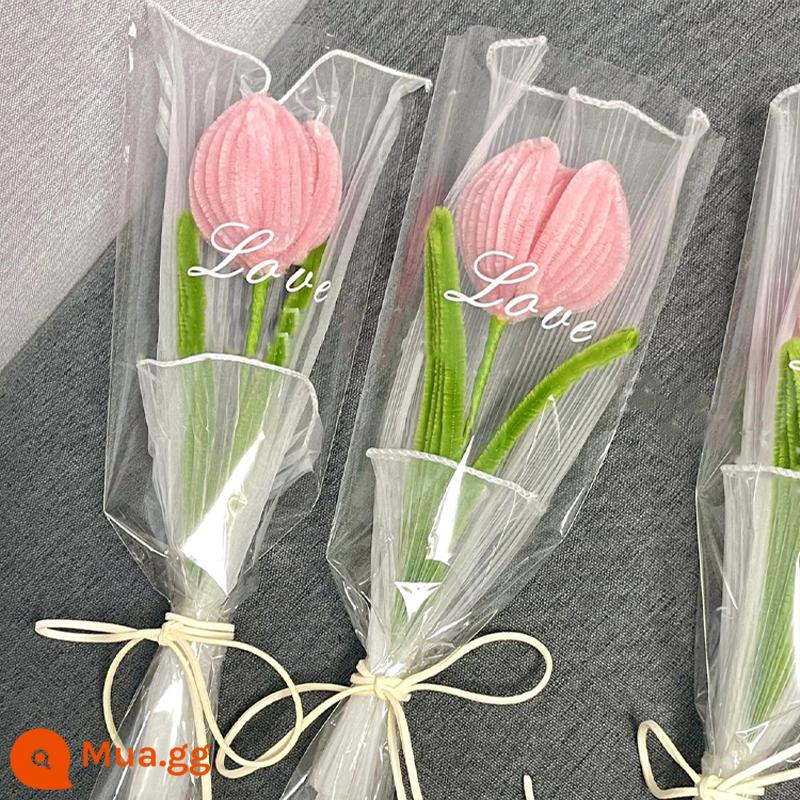 Gói vật liệu que xoắn hoa tulip tự làm thủ công, món quà sinh nhật thiết thực và thiết thực cho các cô gái, bạn thân, bạn gái và người lớn tuổi - Ánh trăng - có thể tạo ra 3 mảnh [Gói Vật liệu]