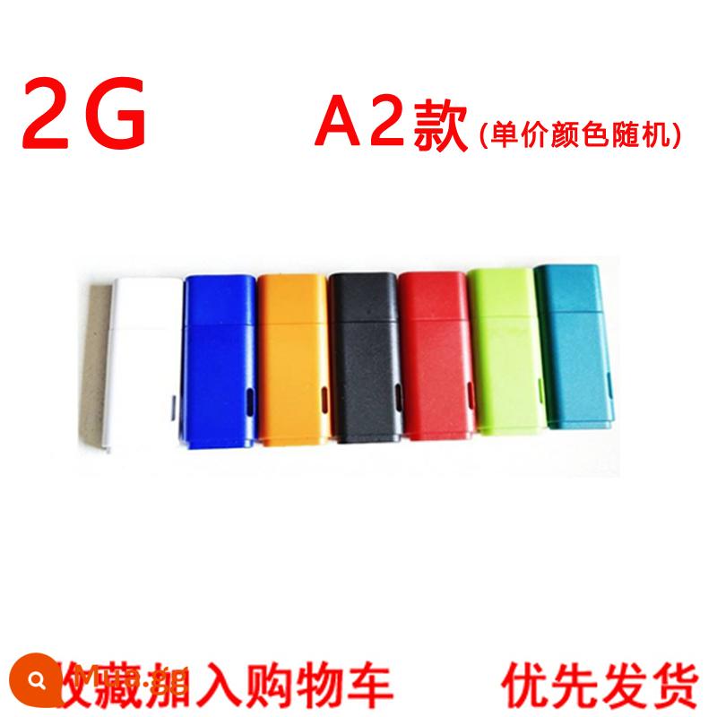 Bán buôn ổ đĩa flash 1g8g16g đấu thầu 2g4g đồ họa quảng cáo ổ đĩa flash USB dung lượng nhỏ quà tặng khắc logo tùy chỉnh - Cam 2[G]A2