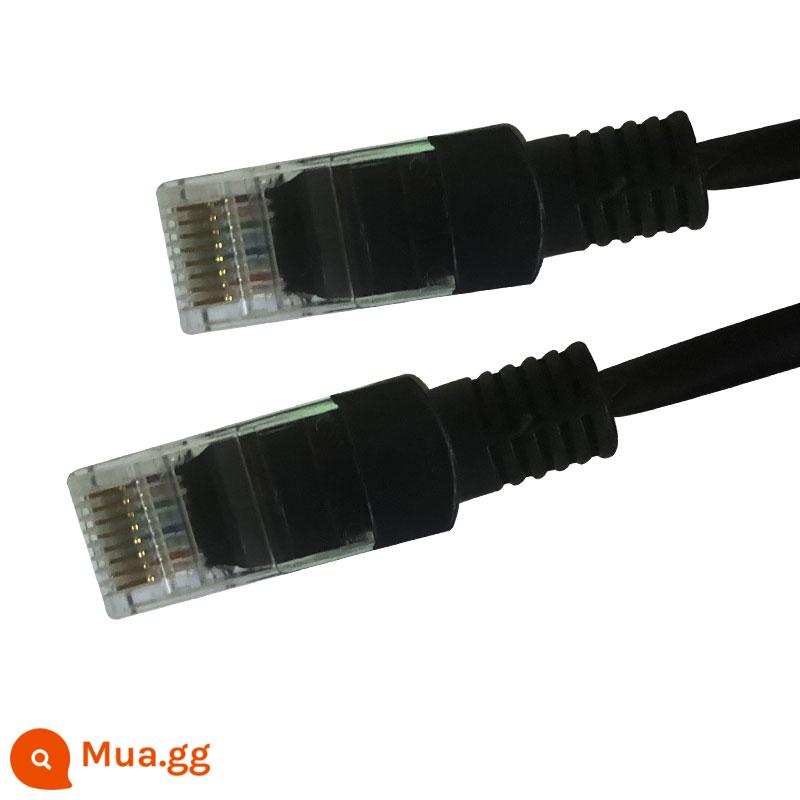 Đường dây mạng gia đình xoắn đôi hoàn toàn bằng đồng trắng gigabit tốc độ cao định tuyến siêu sáu máy tính đường kết nối đầu tinh thể - Xám, xanh, trắng và đen, năm loại màu ngẫu nhiên trong gia đình